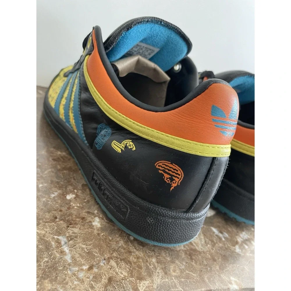 Vtg Adidas Top Ten Low Day of‎ the Dead Multicolor Sneakers Shoes Limited Ed 9
